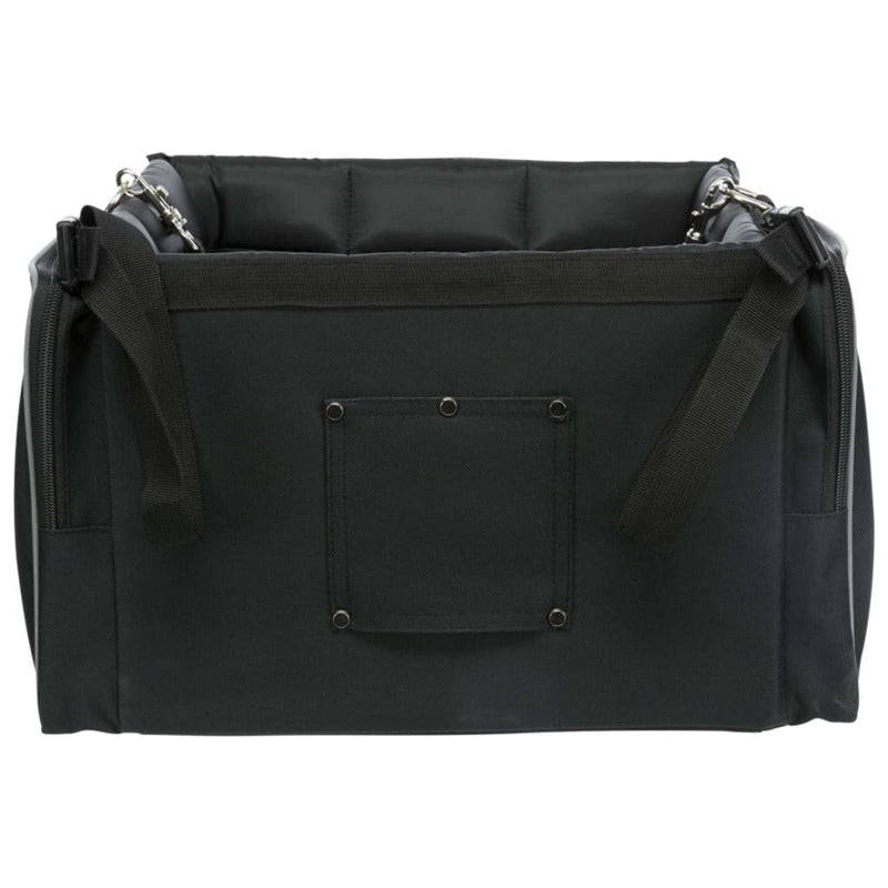 Trixie Cesta Delantera De Bici Para Mascotas Negro Y Gris 41x26x26 Cm_5