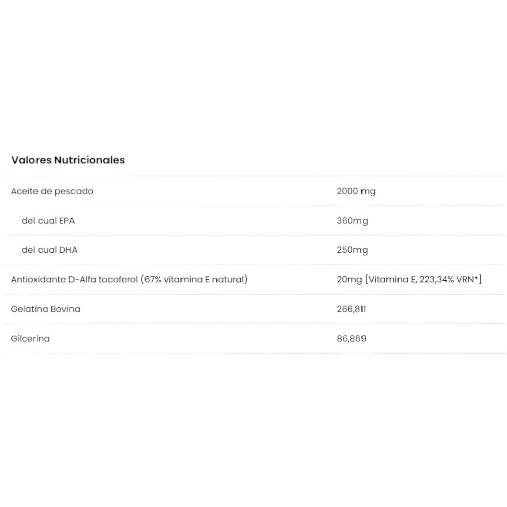 Omega 3 Epa & Dha 60 Perlas