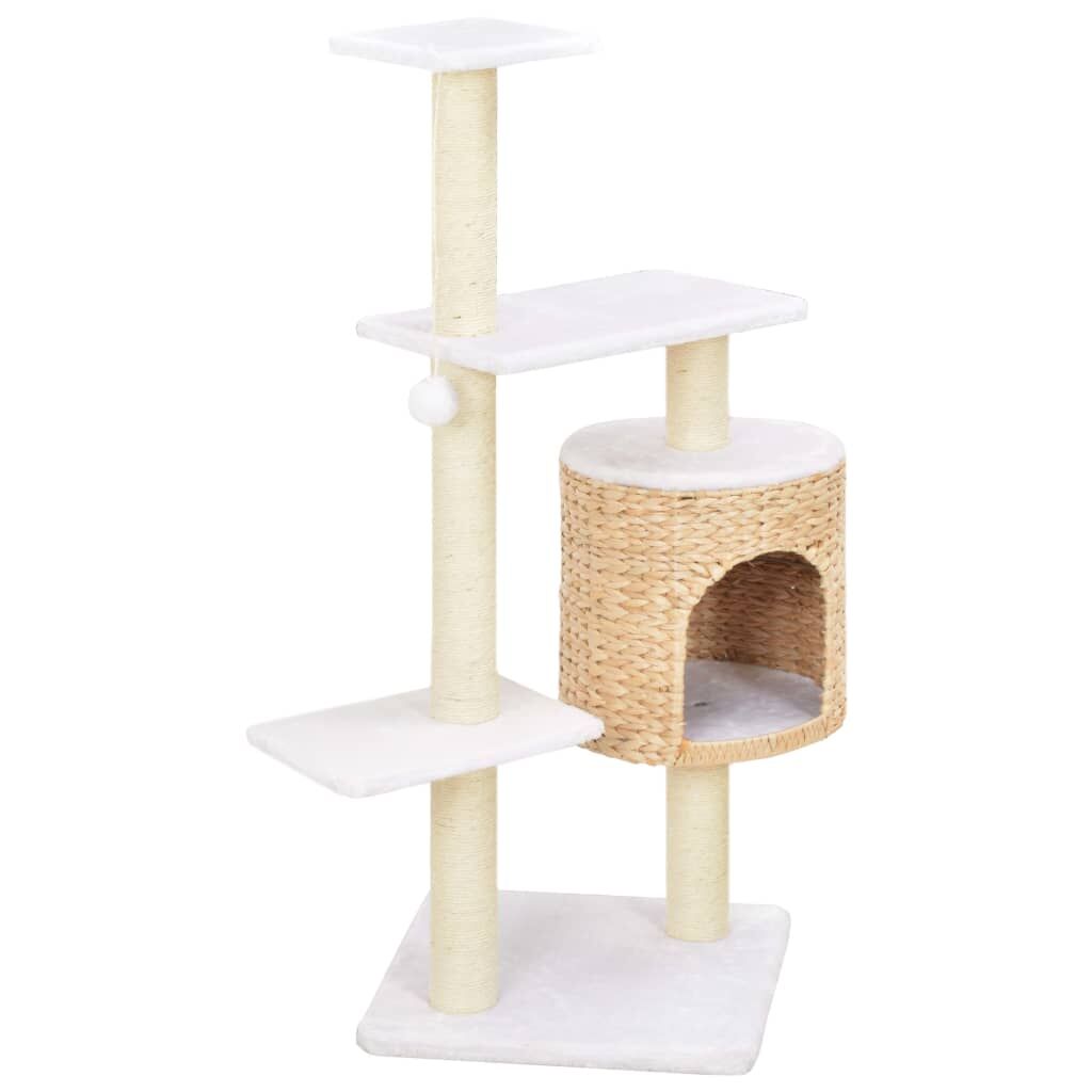 Vidaxl Rascador Para Gatos De Hierba Marina Con Poste De Sisal_1