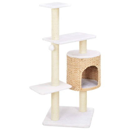 Vidaxl Rascador Para Gatos De Hierba Marina Con Poste De Sisal_1