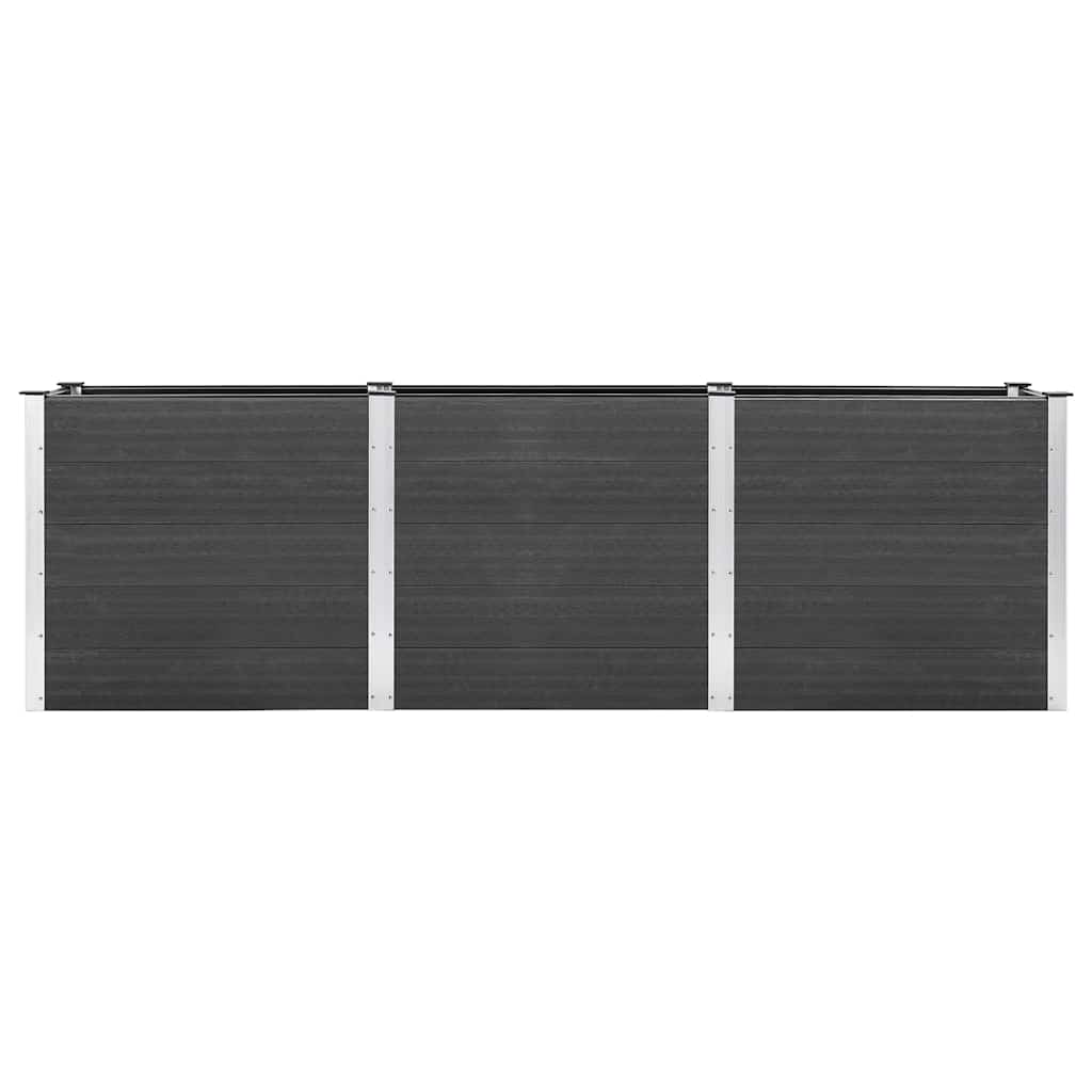 Arriate De Jardín Wpc Gris 300x50x91 Cm_2