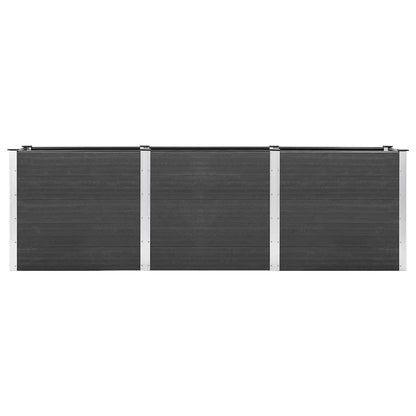 Arriate De Jardín Wpc Gris 300x50x91 Cm_2