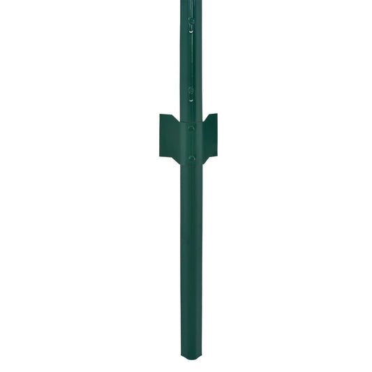 Valla De Malla De Alambre Con Postes De Acero 25x1 M Verde / Vetonek_0