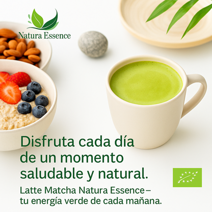 Matcha Latte Eco 100 Gramos – Té Matcha Premium Con Avena Y Coco Ecológicos_3
