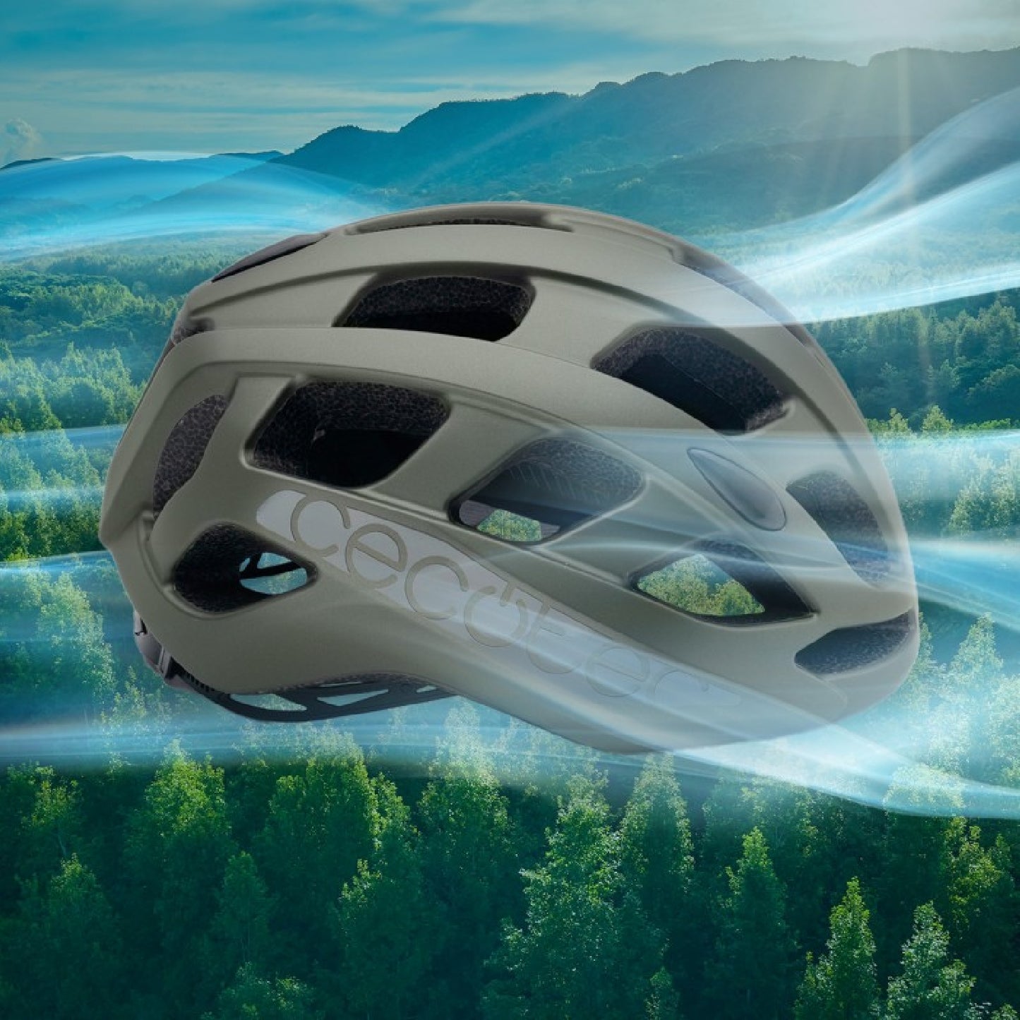Casco De Montaña Para Bicicletas Y Patinetes Eléctricos, Talla S-m Brainguard Sprinter Green S-m (55-59 Cm). Color Verde, Homologado Para Cumplir Co_3