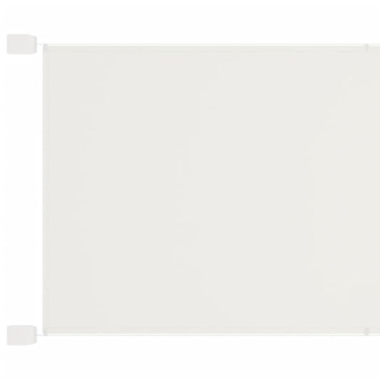 Vidaxl Toldo Vertical Blanco 60x600 Cm Tela Oxford_0