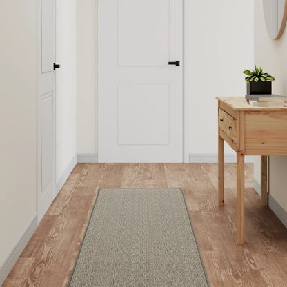 Vidaxl Alfombra De Pasillo Con Aspecto De Sisal Gris Taupe 50x150 Cm_1