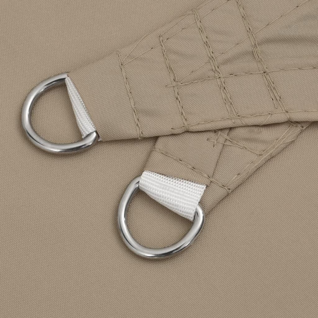Vidaxl Toldo De Vela Cuadrado Tela Oxford Gris Taupe 4x4 M_4