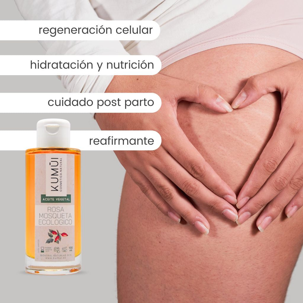 Aceite De Rosa Mosqueta Bio - Regenerador Y Reafirmante Natural 100% Puro KUMUI 100ml_1