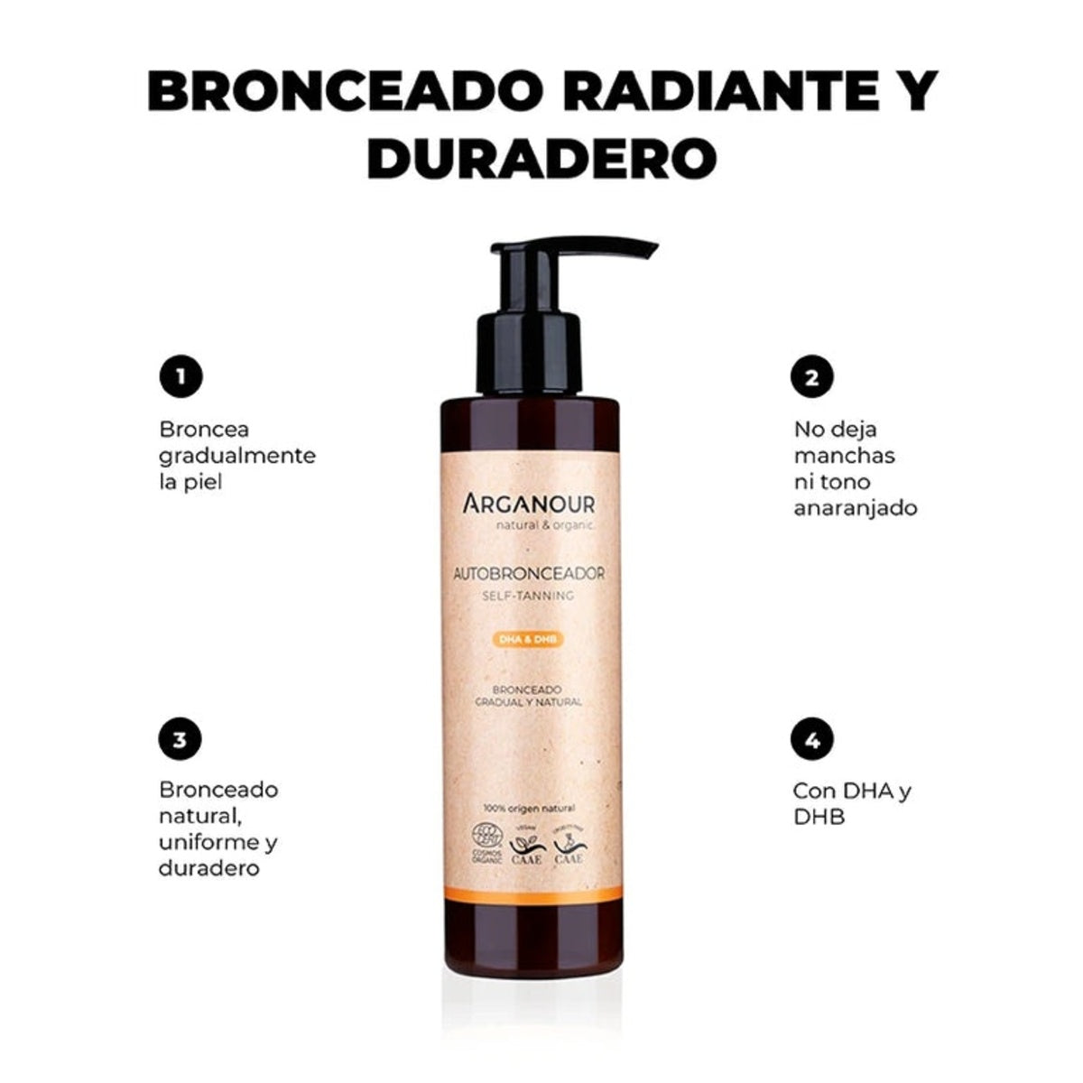 Autobronceador Arganour 200ml