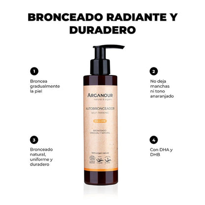 Autobronceador Arganour 200ml
