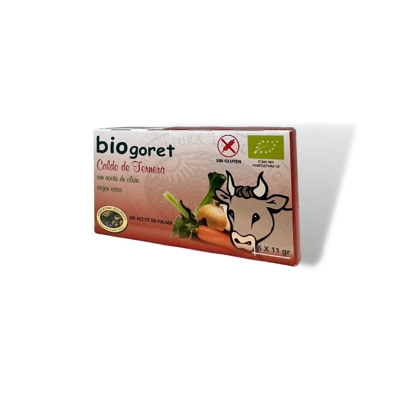 Caldo De Ternera En Cubitos Bio 6x11g Biogoret_0