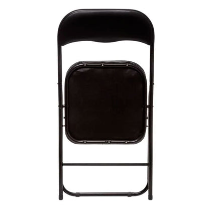 Wellhome Silla Plegable Negra Básica_4