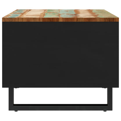 Mesa De Centro De Madera Maciza Reciclada 60x50x40 Cm_2