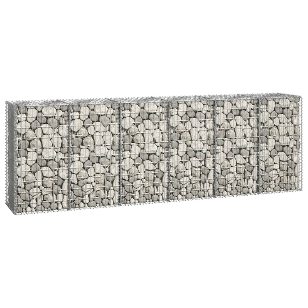 Muro De Gaviones Con Cubiertas Acero Galvanizado 300x50x100 Cm / Vetonek_5