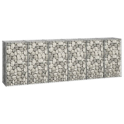 Muro De Gaviones Con Cubiertas Acero Galvanizado 300x50x100 Cm / Vetonek_5