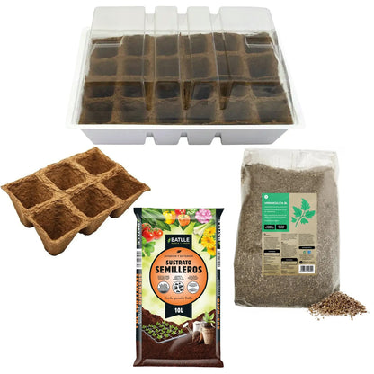 Kit de siembra M Planeta Huerto