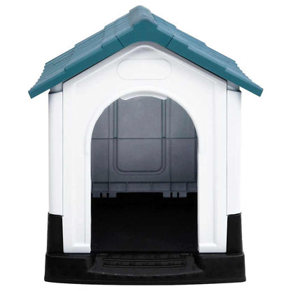 Caseta Para Perros Polipropileno Azul 57x68x66 Cm_0
