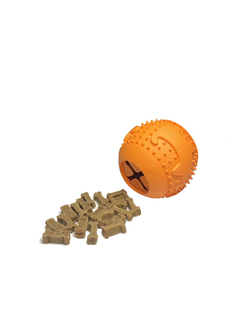 Bimordiscos Pelota Portagolosinas Para Perros Fill Ball._1