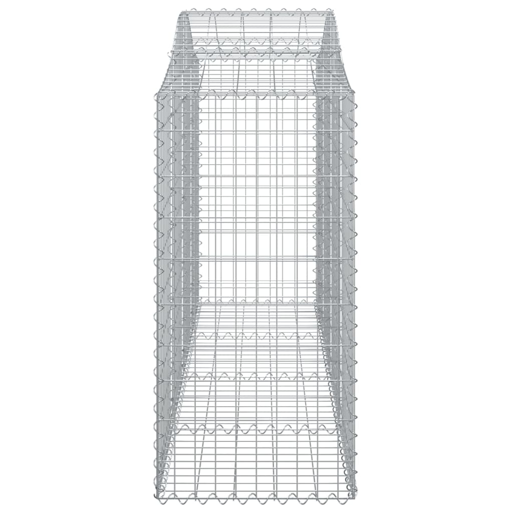 Cestas De Gaviones 30 Uds Forma De Arco Hierro 200x50x100/120cm_4
