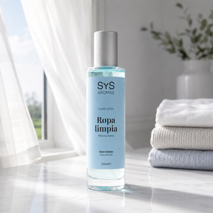 Ambientador Pulverizador Ropa Limpia Origins SYS Aromas 100 ml | Aroma Fresco y Limpio | Relajante_1