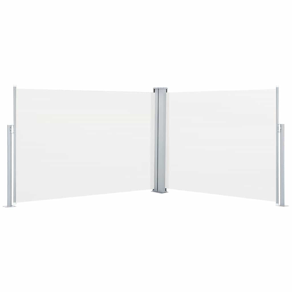 Vidaxl Toldo Lateral Retráctil Color Crema 120x1000 Cm_0