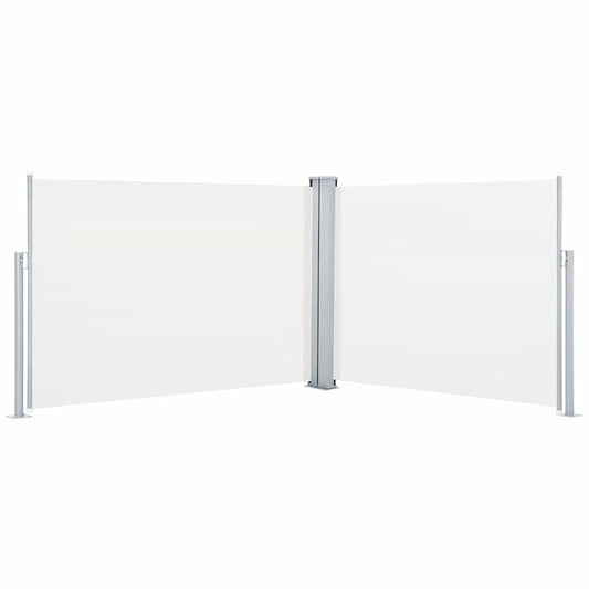 Vidaxl Toldo Lateral Retráctil Color Crema 120x1000 Cm_0