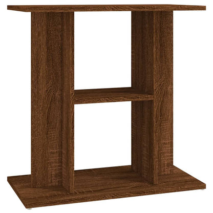 Vidaxl Soporte Para Acuario Madera Ingeniería Roble Marrón 60x30x60 Cm_0