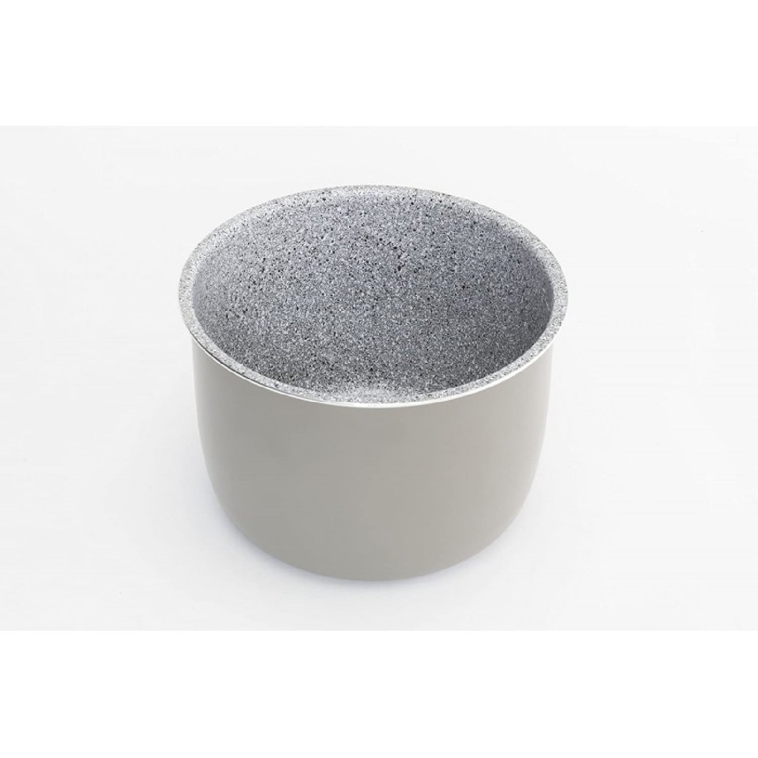 Ollas Gm Cubeta Cerámica Con Antiadherente Tricapa Excélsior. Apta Para Ollas Programables Gm De 6 Litros, Gris_0