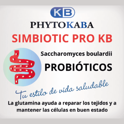 Simbiotic Pro Kb 45 Cápsulas Mezcla Probiótica. Flora Intestinal