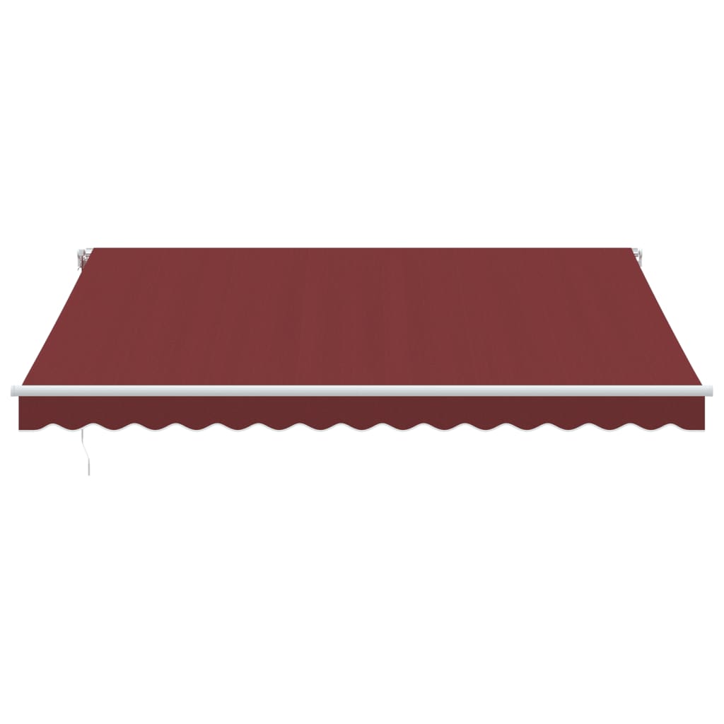 Toldo Retráctil Automático Color Burdeos 400x350 Cm_2