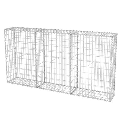 Cesta De Muro De Gaviones Acero Galvanizado 200x30x100 Cm / Vetonek_3