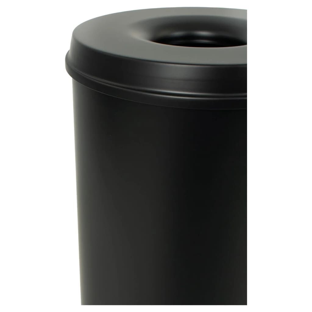 V-part Papelera Autoextinguible Negro 50 L_1