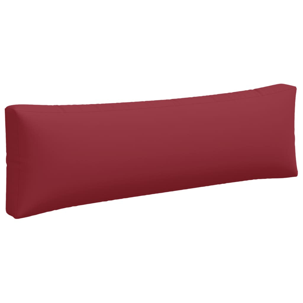 Vidaxl Cojines Para Palets 3 Unidades Tela Rojo_4