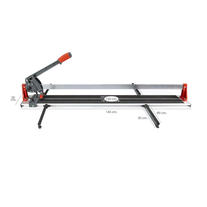 Corta Azulejos Wolfpack Profesional Base Aluminio 1200 Mm. Azulejos Grandes_2