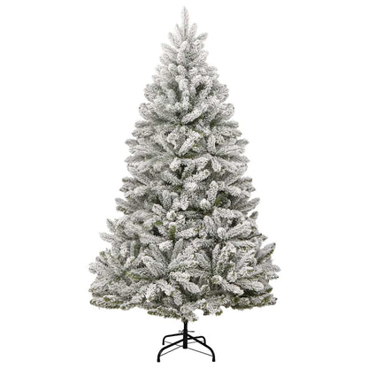 Vidaxl Árbol De Navidad Artificial Con Bisagras 300 Led Y Bolas 210 Cm_4