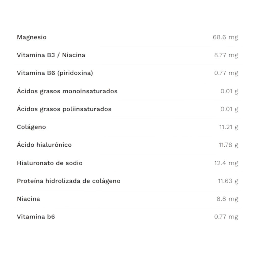 Colagen + Magnesio + Ácido Hialurónico 350 Gr_1