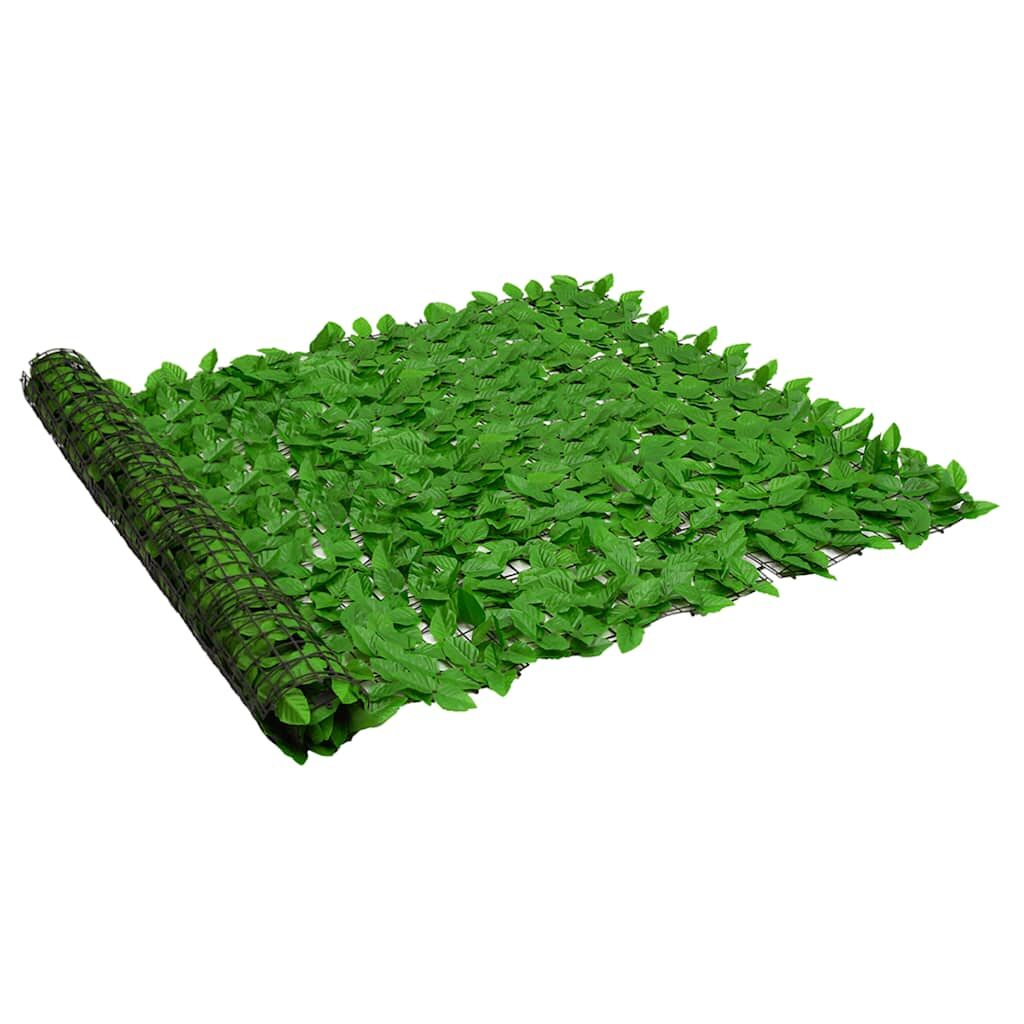 Vidaxl Toldo Para Balcón Con Hojas Verde 300x150 Cm_1