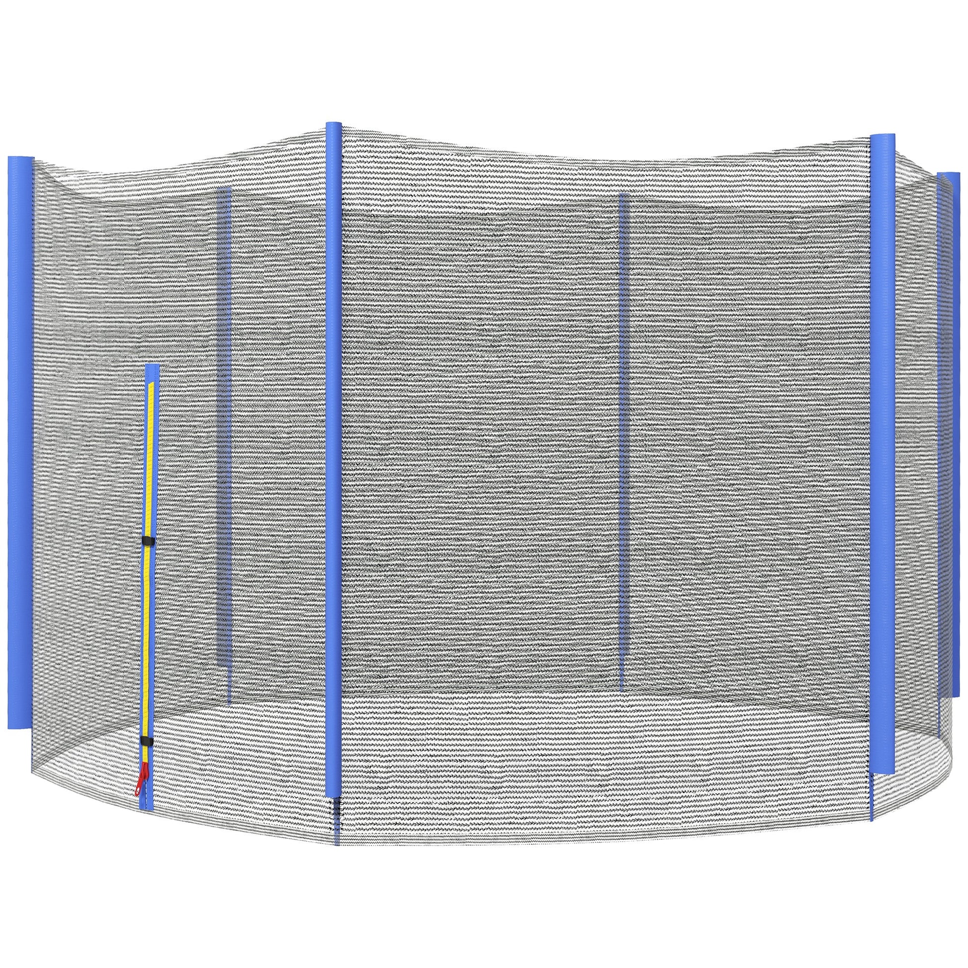 Sportnow Red De Seguridad Para Cama Elástica Ø244 Cm Para 6 Postes Rectos Azul_0