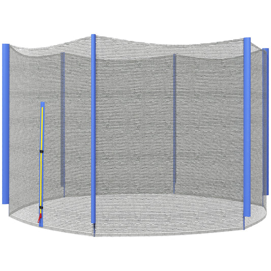 Sportnow Red De Seguridad Para Cama Elástica Ø244 Cm Para 6 Postes Rectos Azul_0