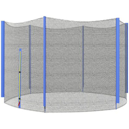 Sportnow Red De Seguridad Para Cama Elástica Ø244 Cm Para 6 Postes Rectos Azul_0