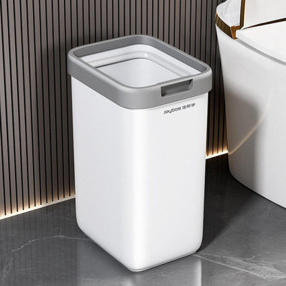 Joybos Cubo De Basura Con Soporte De Pared Abierto Blanco