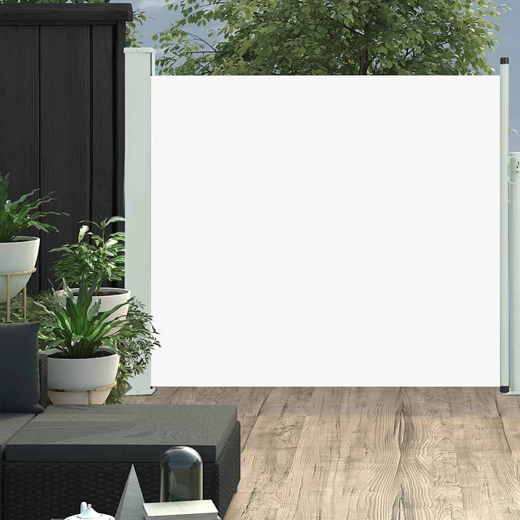 Vidaxl Toldo Lateral Retráctil De Jardín Color Crema 100x300 Cm_1