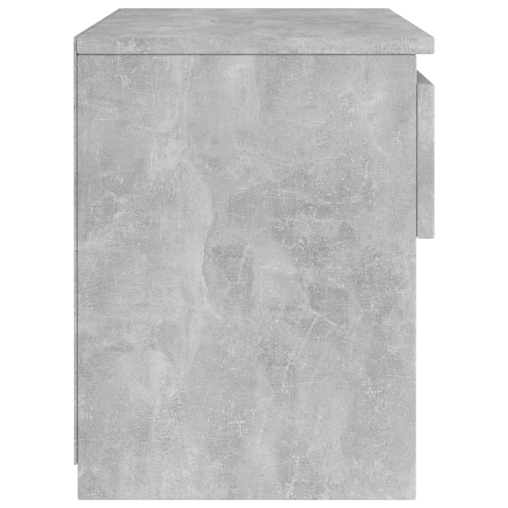 Mesita De Noche Madera Ingeniería Gris Hormigón 40x30x39 Cm_3
