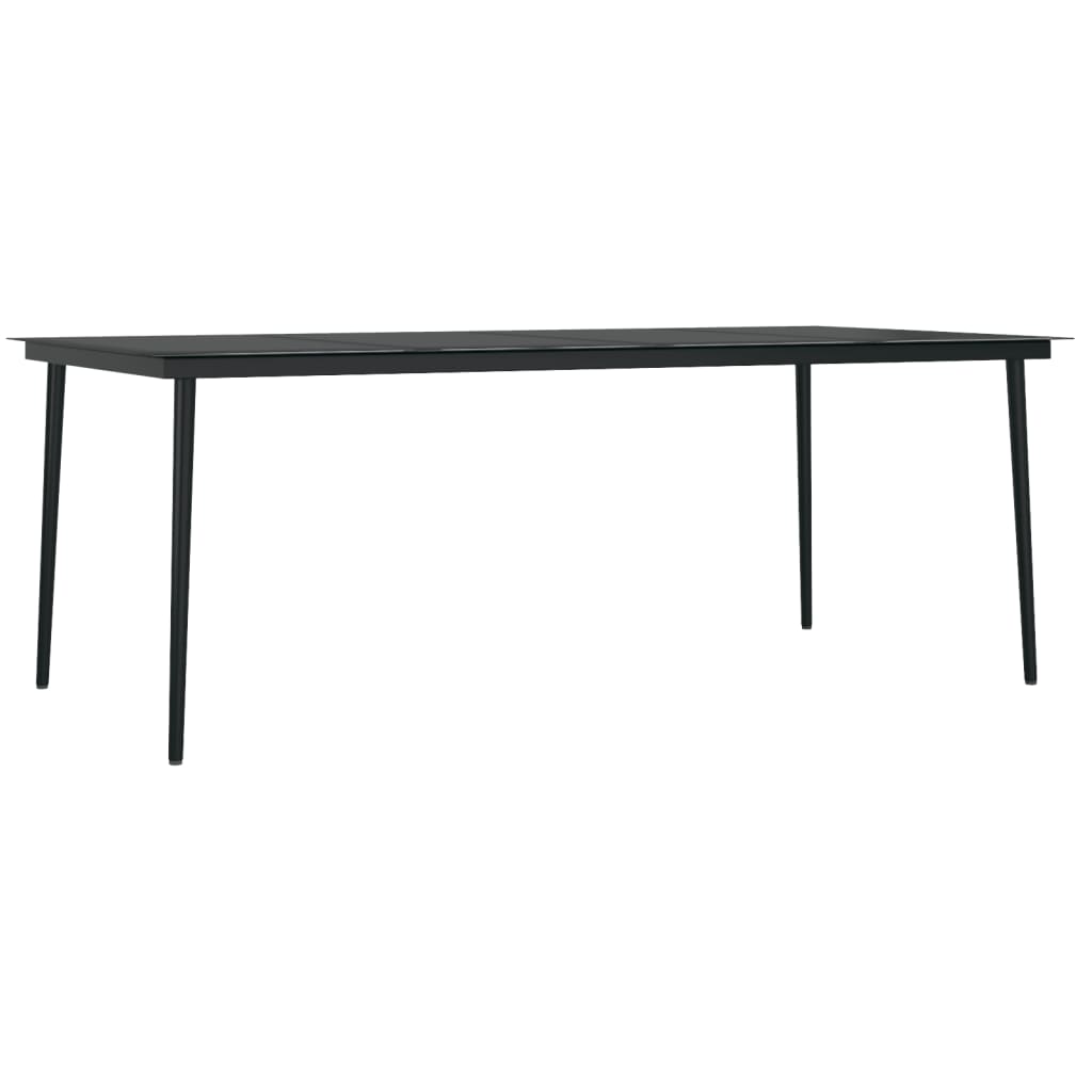 Vidaxl Juego De Comedor De Jardín 9 Piezas Gris Antracita_4
