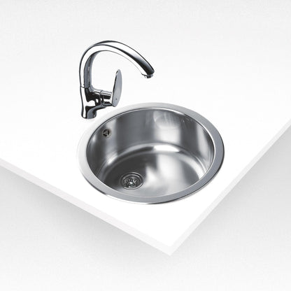 Fregadero circular encastrado 45 cm. Teka