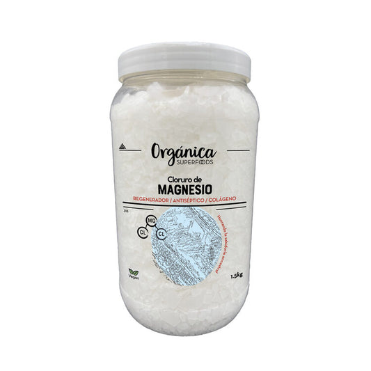 Cloruro De Magnesio En Copos 1kg - Orgánica Superfoods_0