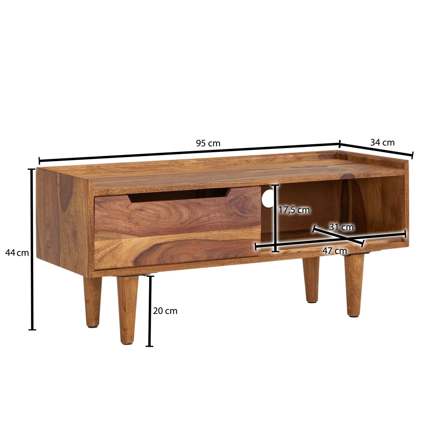 Mueble De Tv Urbano Y Moderno Modelo Wl6.554_3