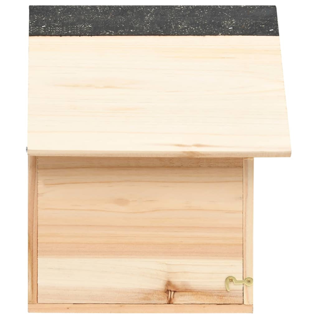 Vidaxl Casa Para Ardillas Madera Maciza De Abeto 26x25x29 Cm_3