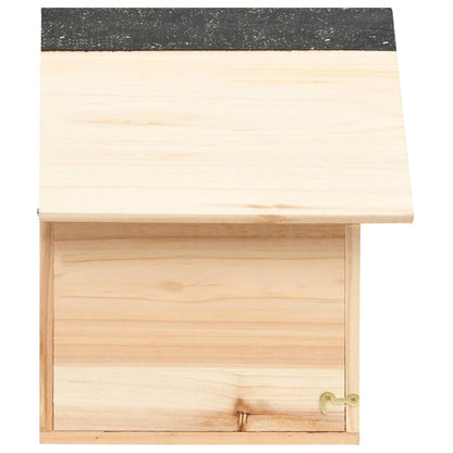 Vidaxl Casa Para Ardillas Madera Maciza De Abeto 26x25x29 Cm_3